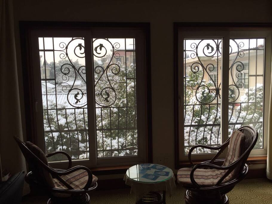 View from guest room
