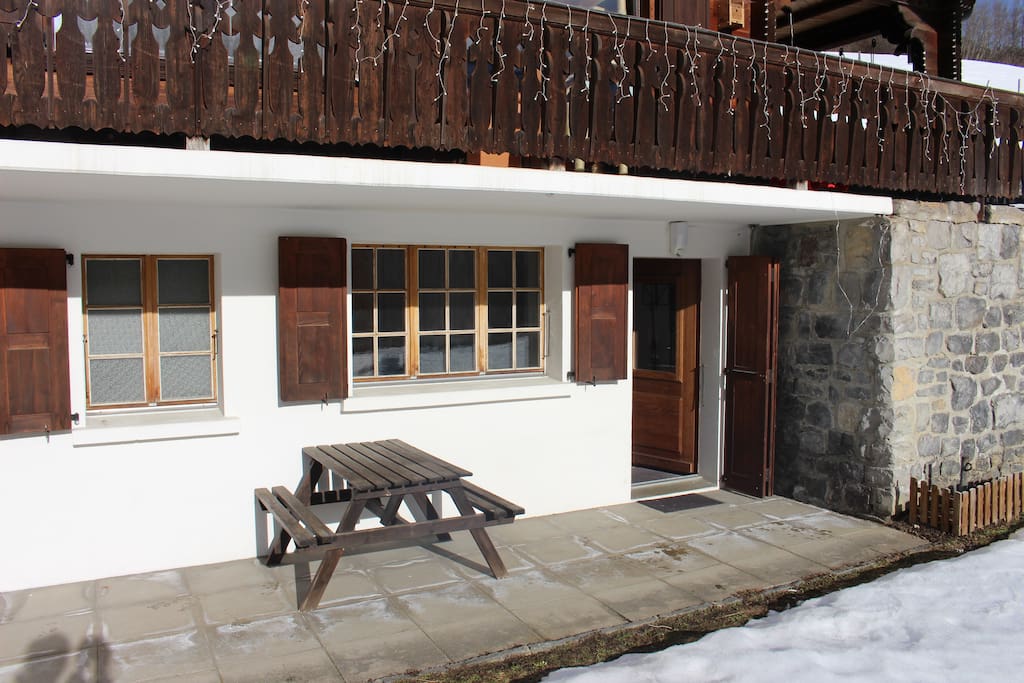 Terrasse plein sud