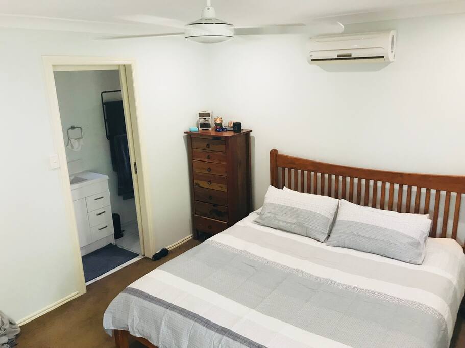 Master bedroom with ensuite