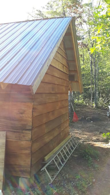 Back side of cabin
