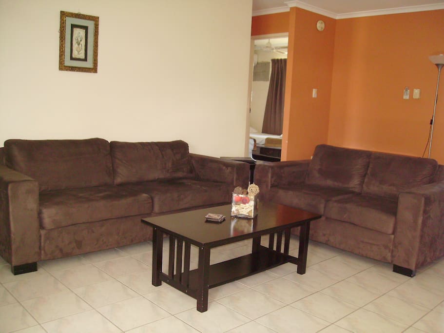 spacious living area