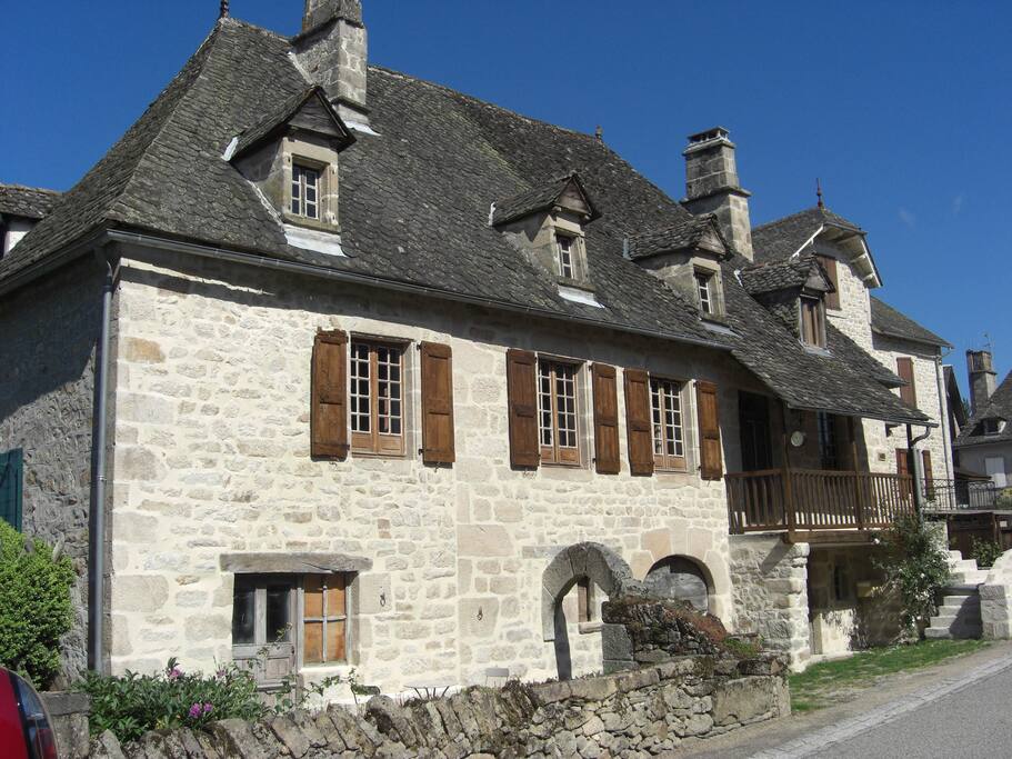 Front view of house