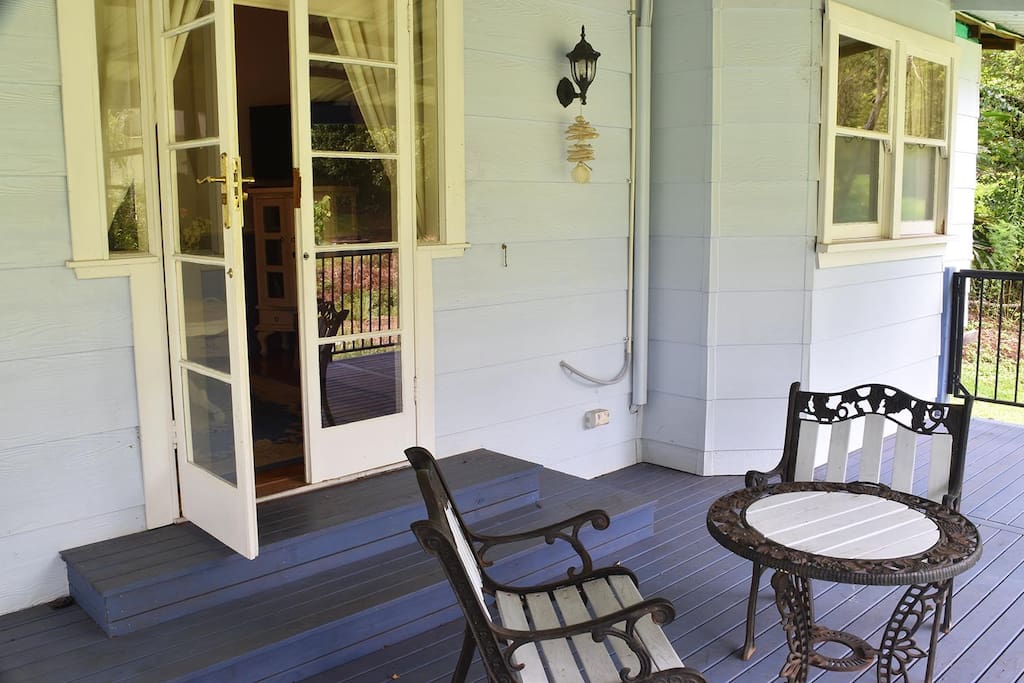 Spacious and undercover verandah off the living room means you can extend your evening outdoors