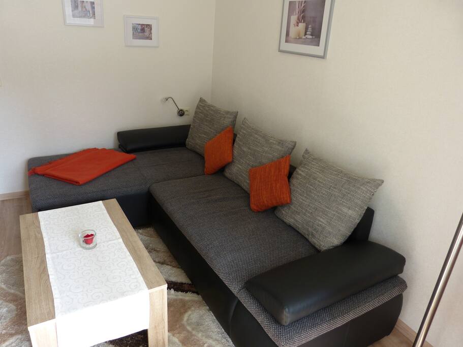 ausklappbare Couch