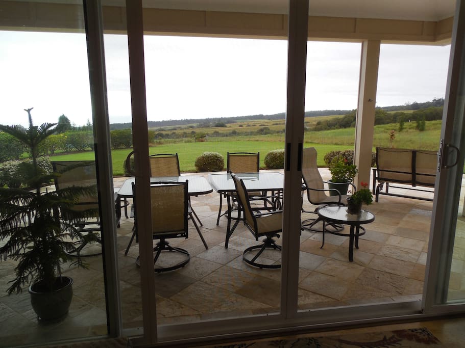Enjoy breakfasts, drinks or just lounging around with your laptop!