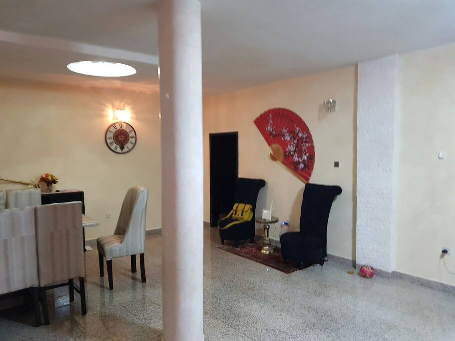 Dinning and sitting area
