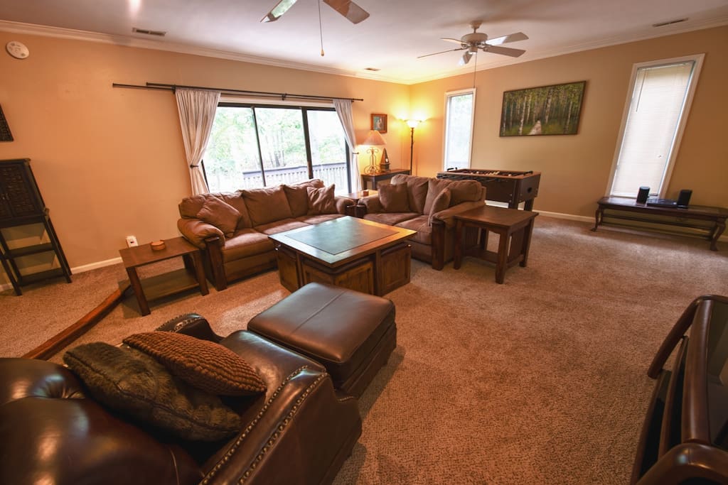 Roomy and comfortable living space