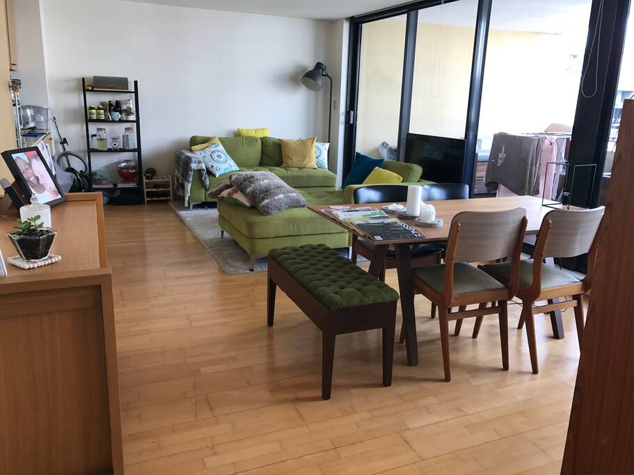 Living area when you enter our home
