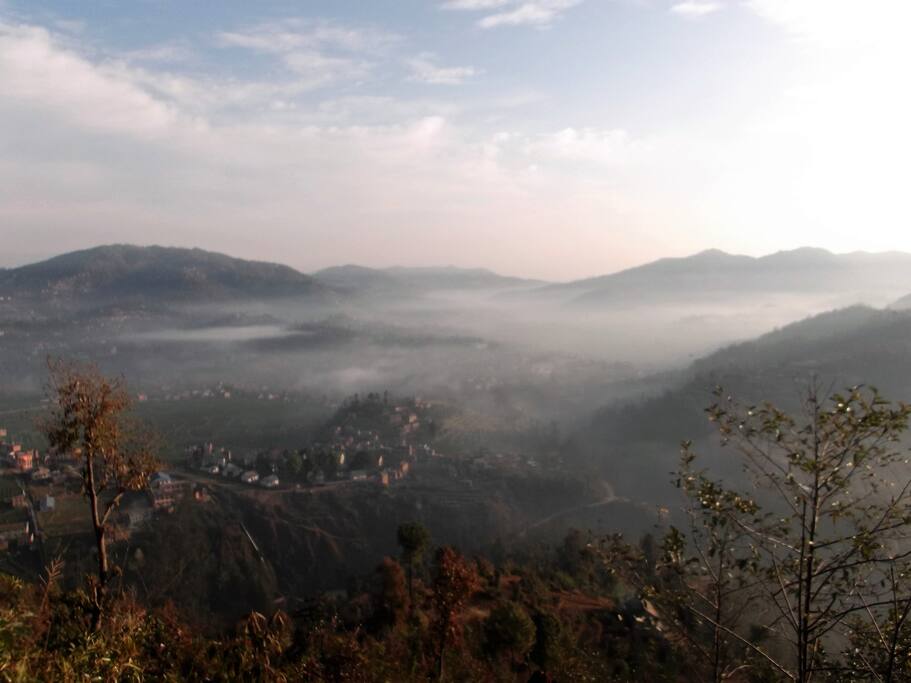 This is the natural scene which we can see 2 minute walk from our live. The best place for Yoga and mediation.