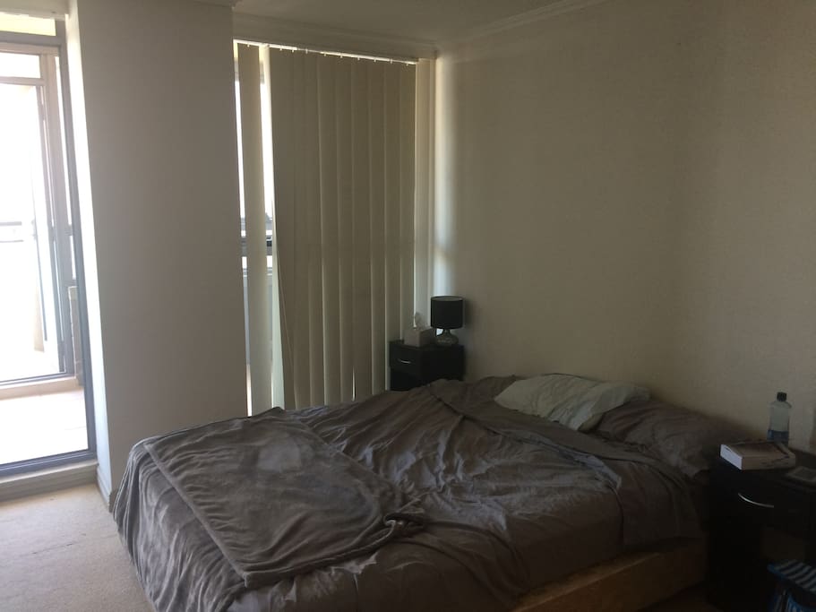 Large bedroom with double bed