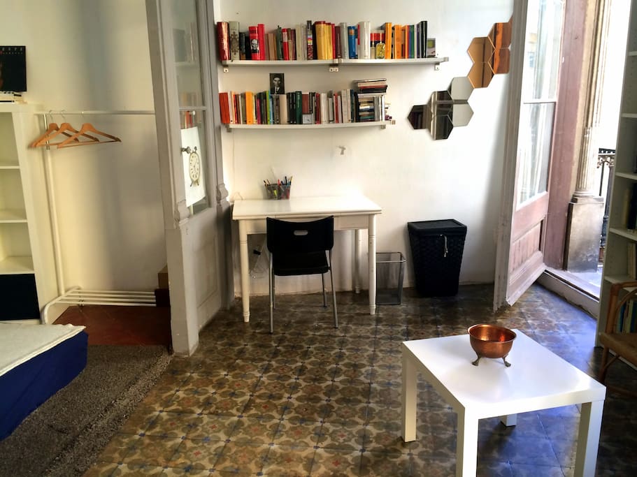 Vista desde la puerta
