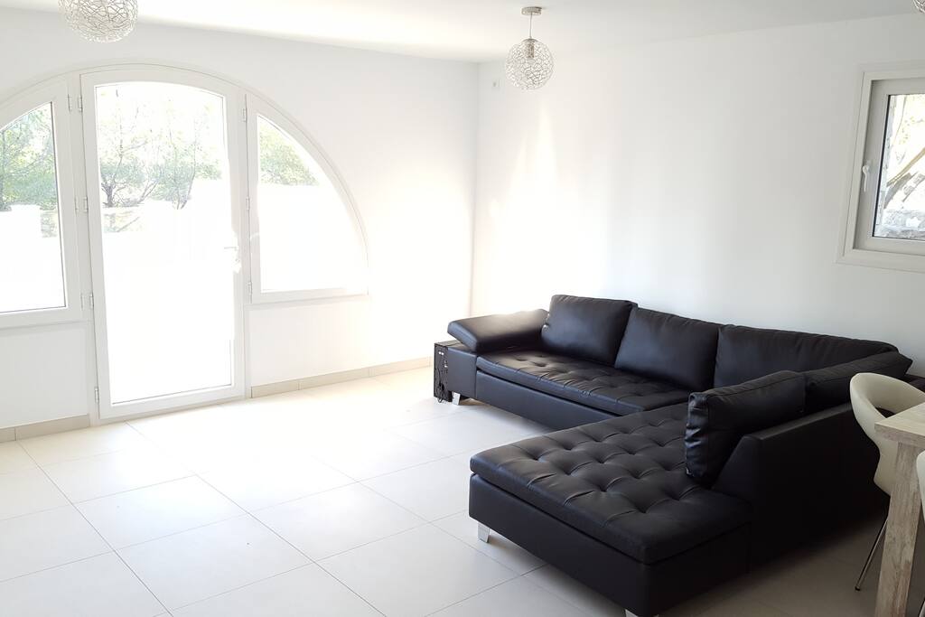 The living room