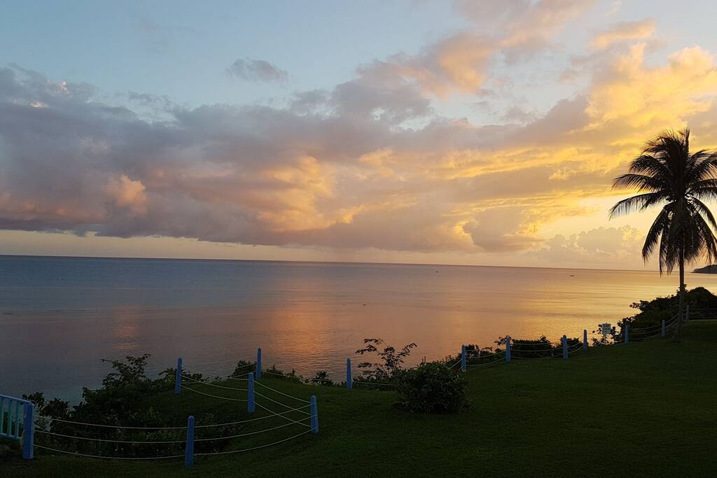 your morning view from the verandah