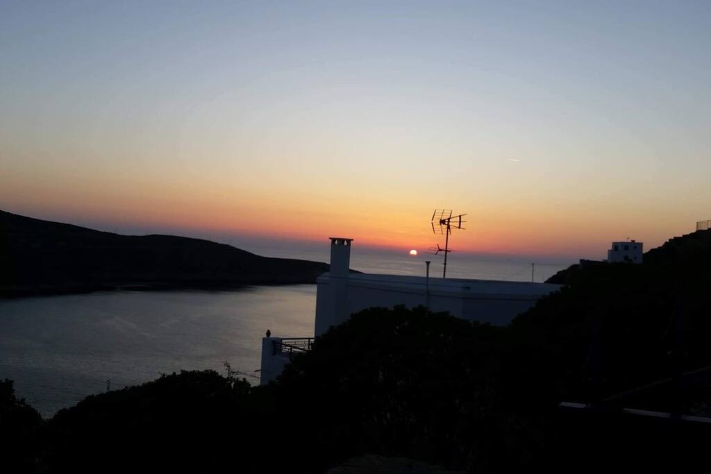 Θέα από βεράντα