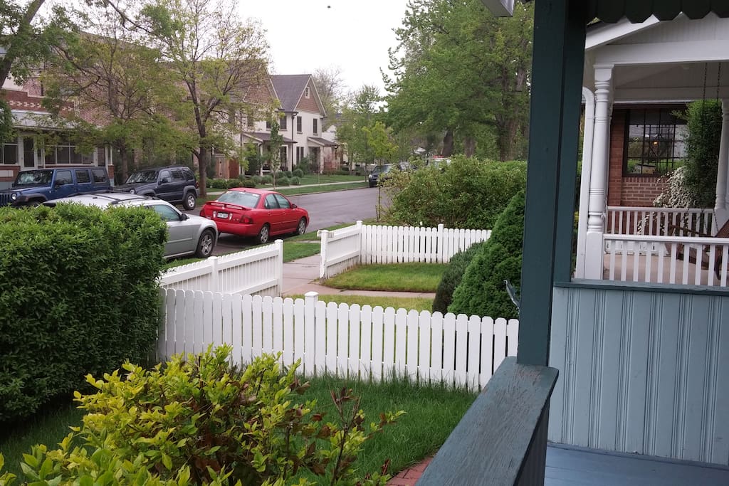 Street view from front porch