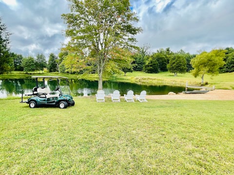 Silo Valley Farm> Room for 6 & Golf Cart*