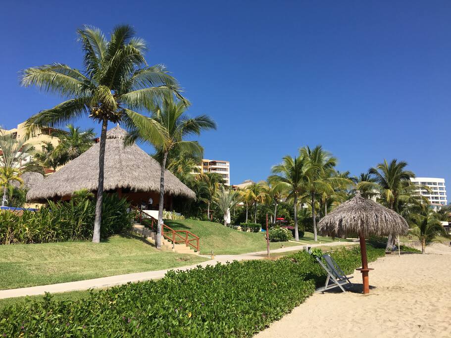 Club House from the beach