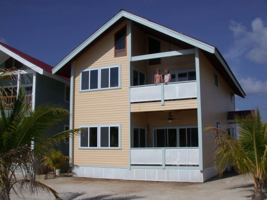 Villa - The Reef and Palms our Walch Vacation Rental Yellow House at Las Palmas