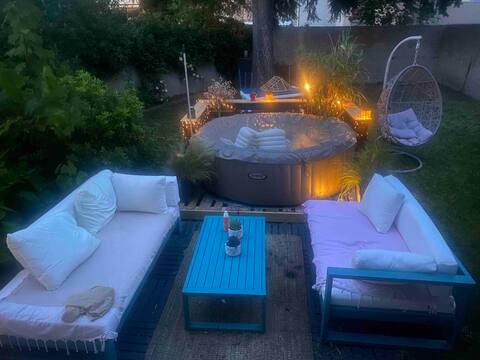 Charming century-old city house with garden
