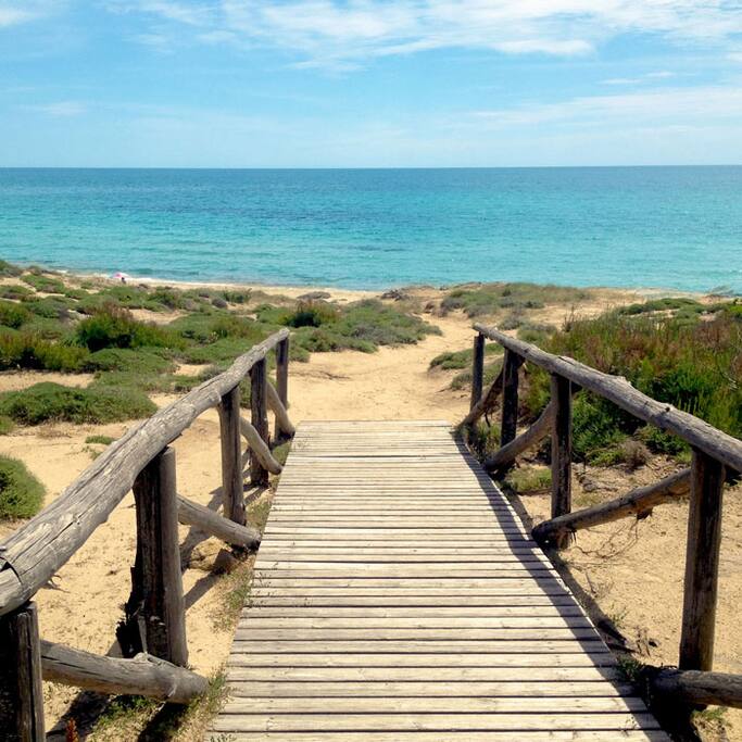 Passerella per la spiaggia