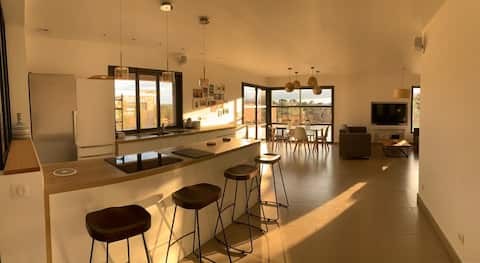 Top Airbnb: Villa with heated pool for 6 to 8 people, 1 km from the beach in Lecci