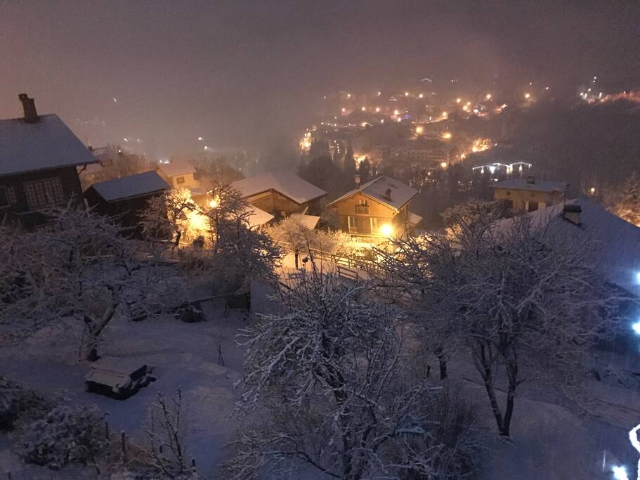 Vue du balcon arrière