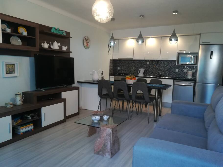 Sala e cozinha