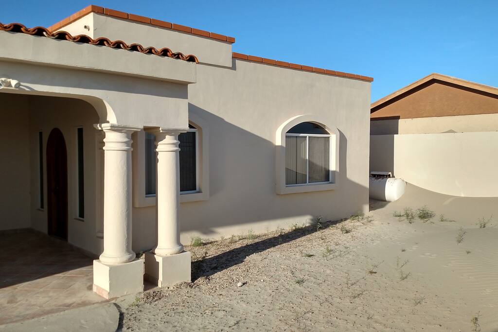 Entry to font courtyard!