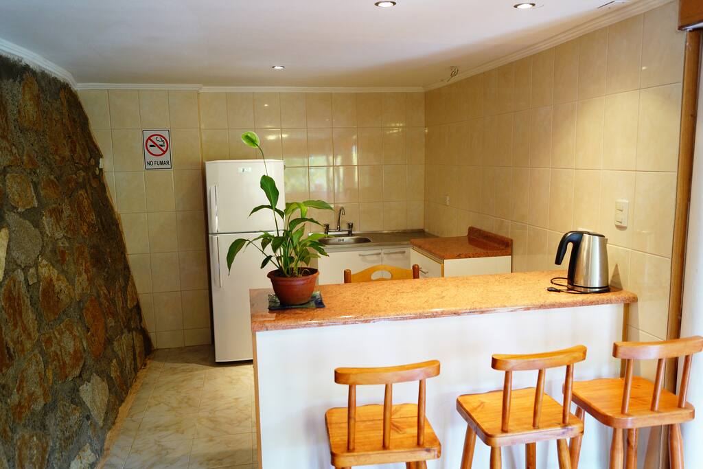 Cocina del Departamento (No tiene estufa para cocinar)