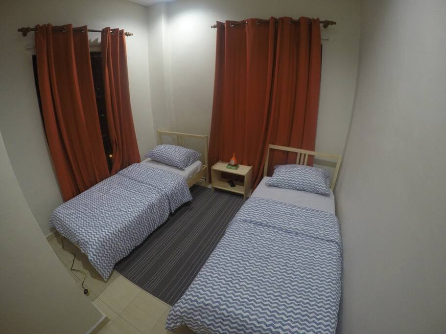 2nd room
2 single bed