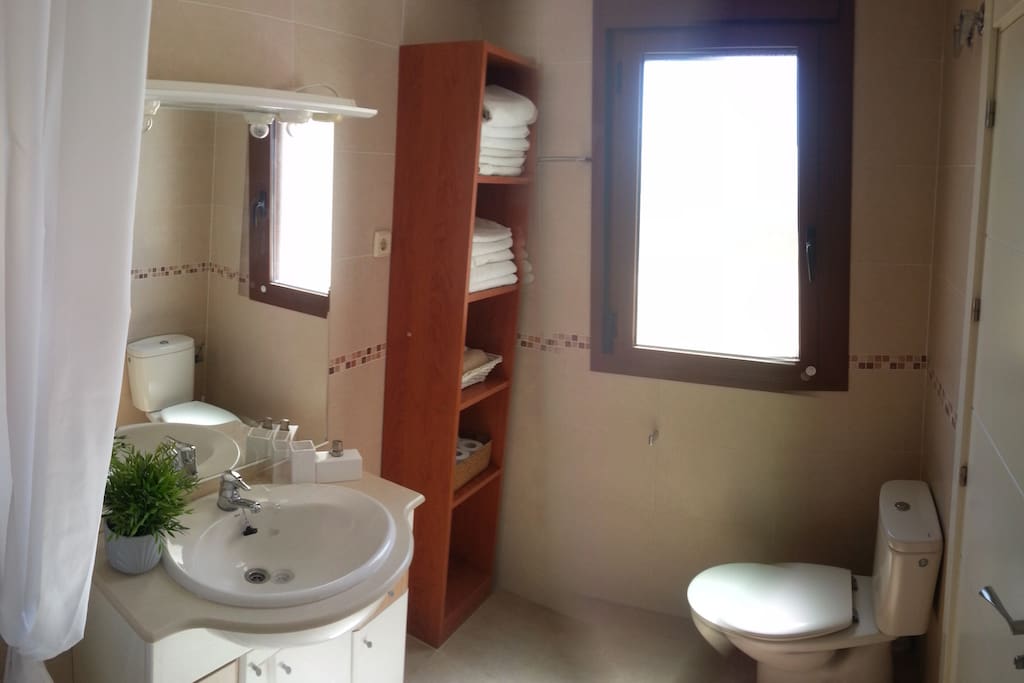 Baño de habitación suite con bañera