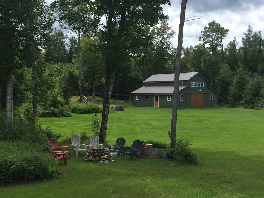 Fire pit area