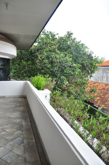 Big balcony