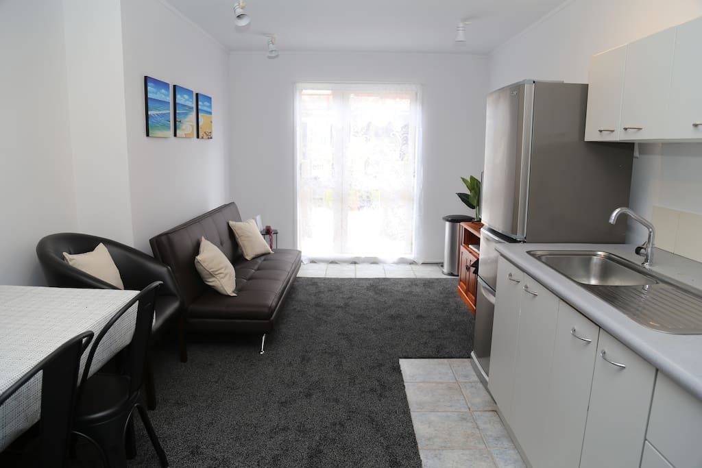 Open plan living.