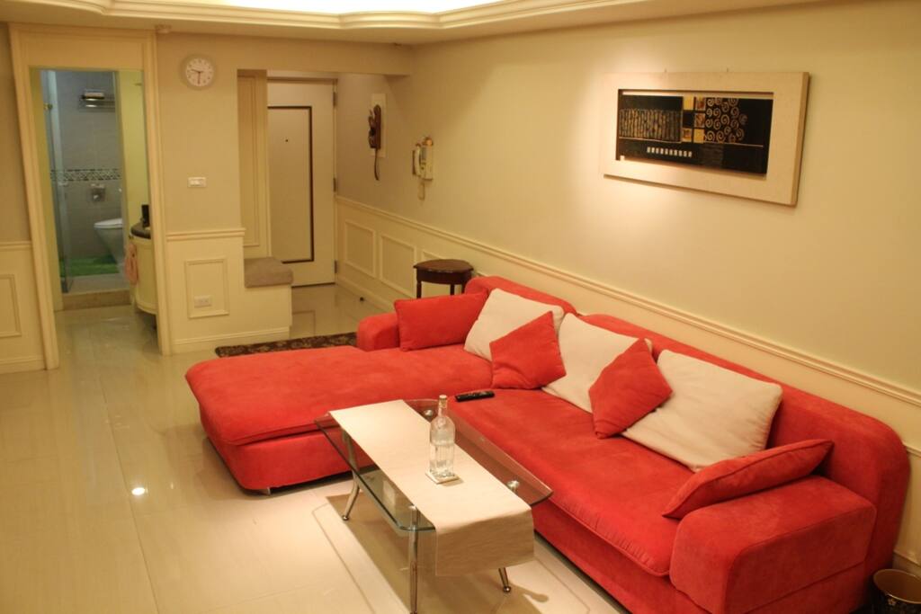 Large living room space