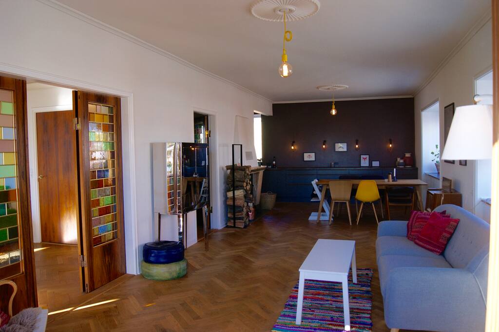 The living room