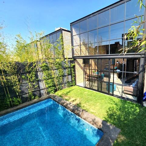 Loft with private pool