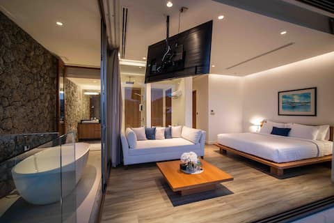 KT villa2: Seaview/Kata Karon Beach/Charm Pool/Chinese Butler + Cost-Performance