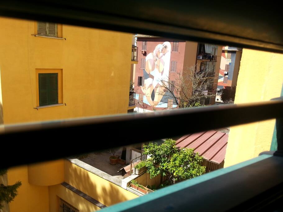 vista dalla cucina