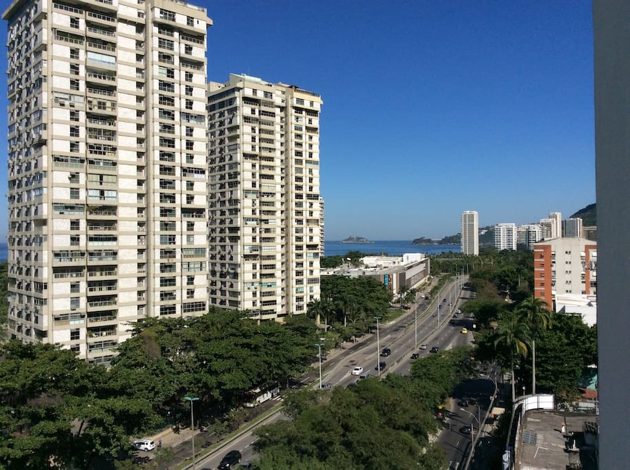 Vista da sala de estar!