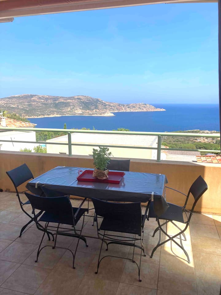 Magnifique Appartement Vue Mer A 160 ° Calvi - 꺌비