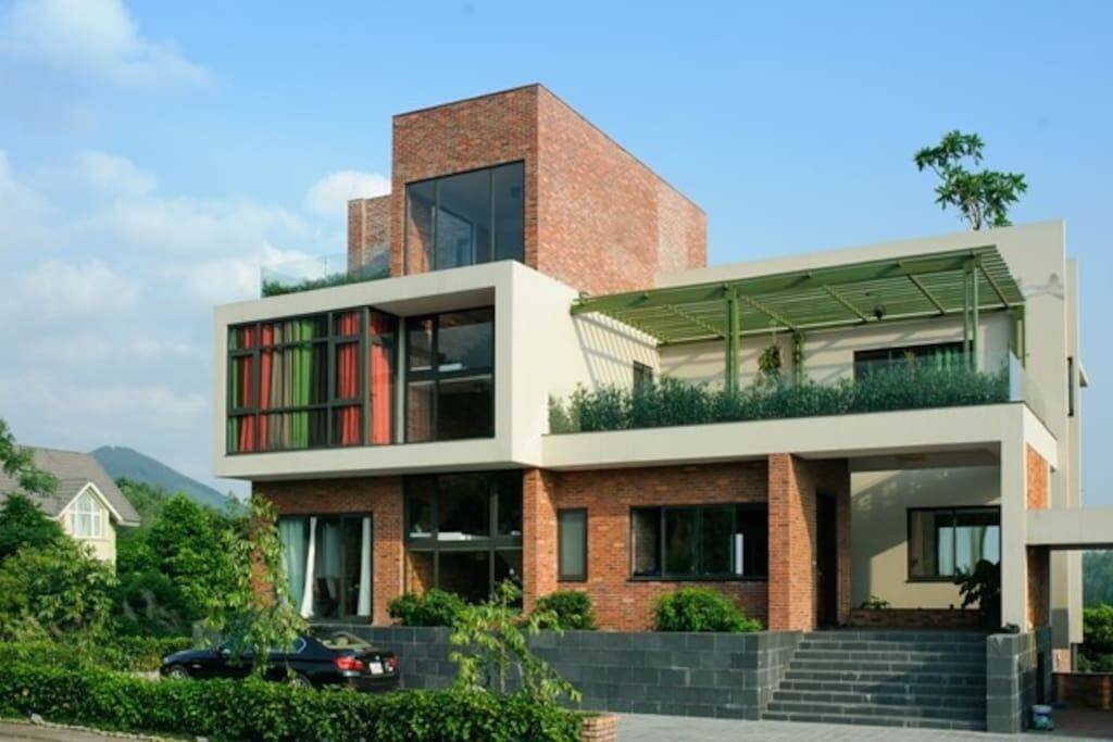 Mountain front view