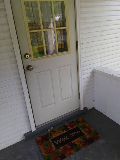 Private entrance and personal key provided