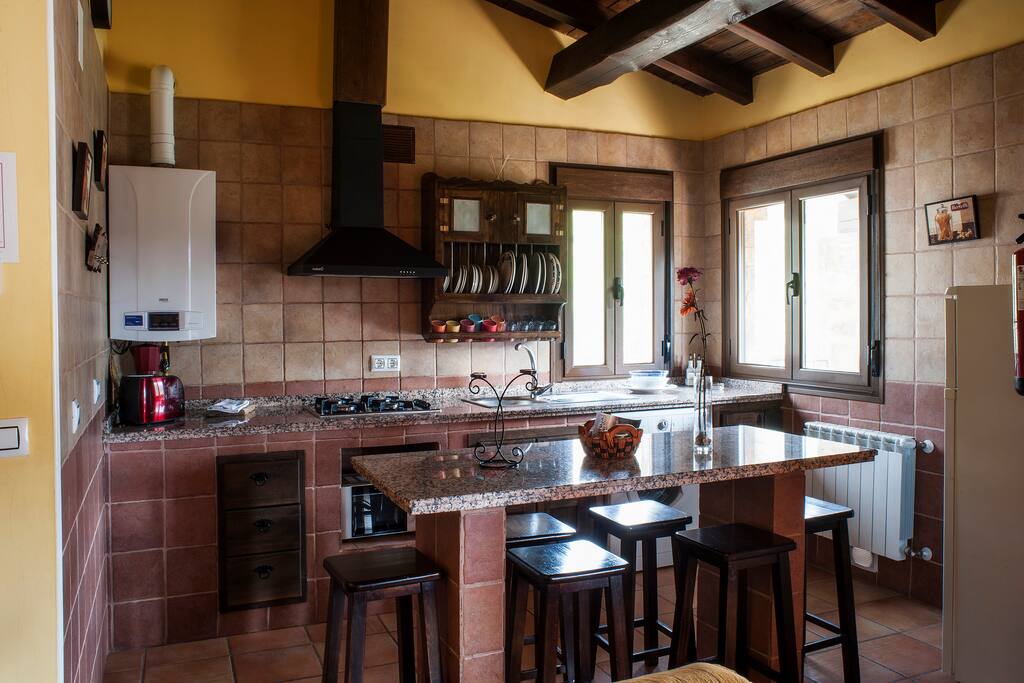 Gran cocina totalmente equipada