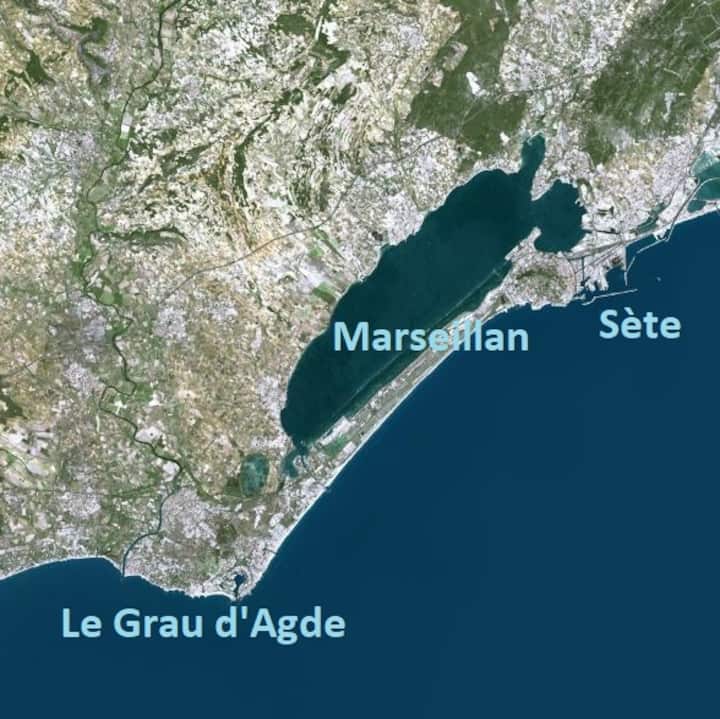 Maison Individuelle Près De La Mer Le Grau D Agde. - Agde