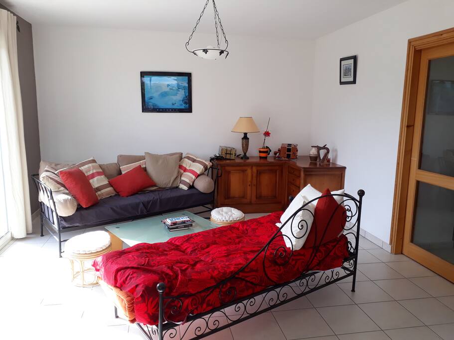 Grande pièce de vie 45m²