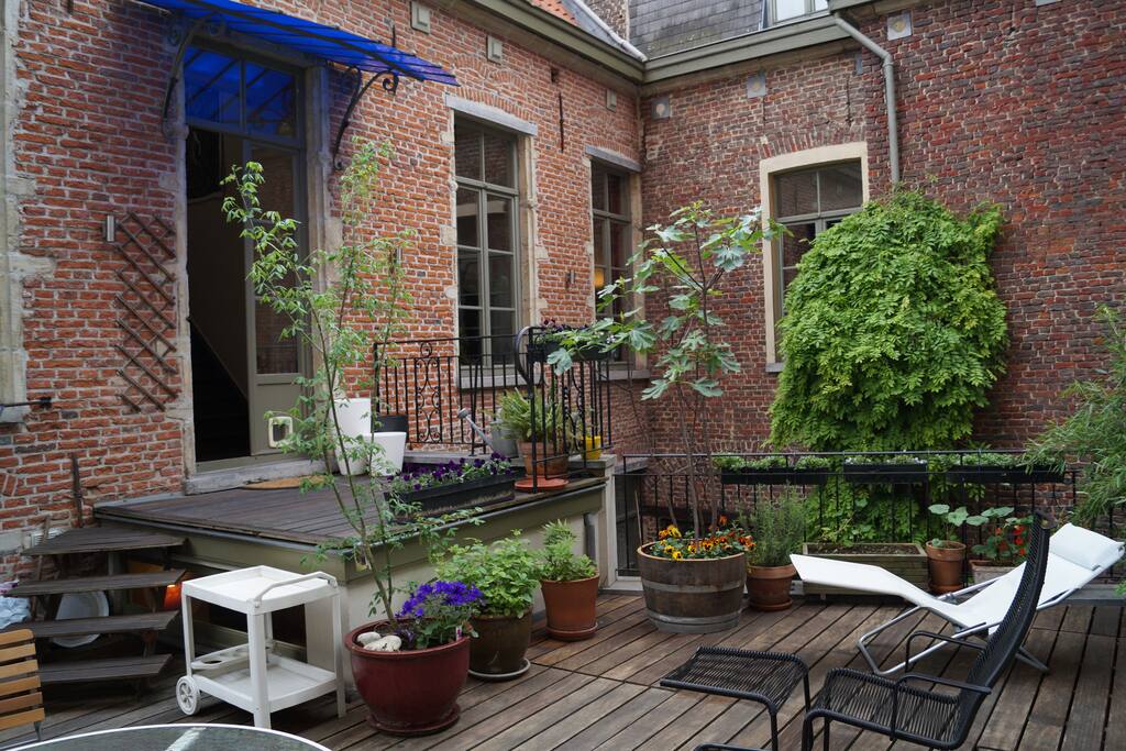 Jardin d'intérieur - Enclosed garden