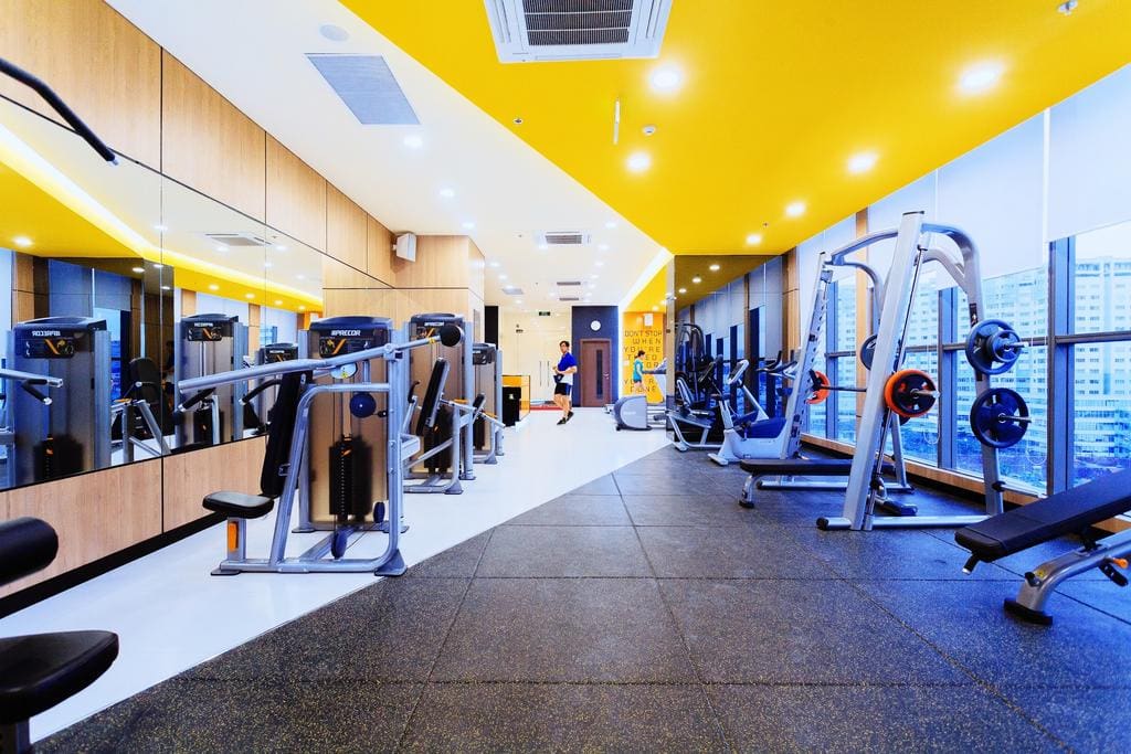 Gym fitness center included inside the residence.