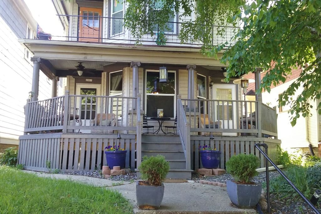 Front of the house