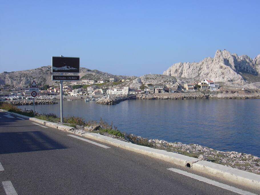 vue générale du port
